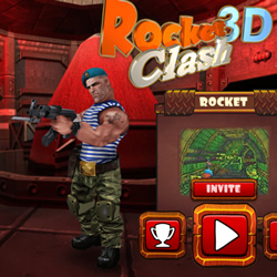 play Rocket Clash 3D Game