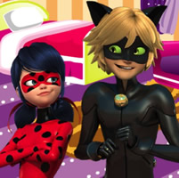 play Ladybug And Chat Noir Room Makeover Game