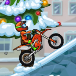 Moto X3M 4 Winter - Racing games 