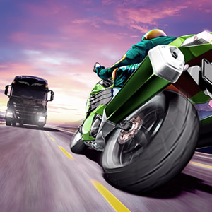 play Turbo Moto Racer Game