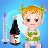 play Baby Hazel Stomach Care Game