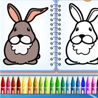 play Coloring Bunny Book Game