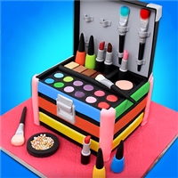 play Girl Makeup Kit Comfy Cakes Pretty Box Bakery Game